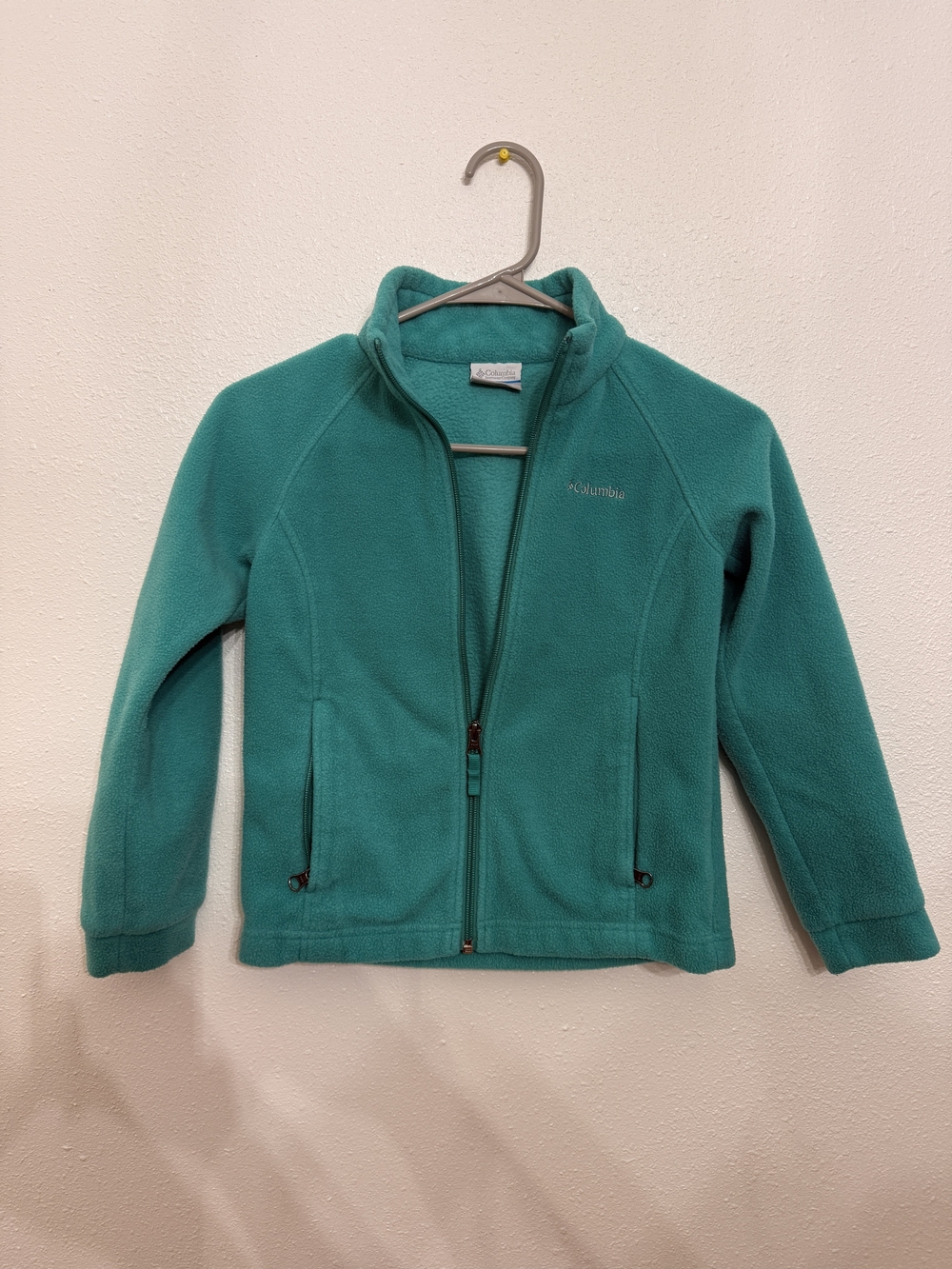 Columbia Teal Fleece Jacket